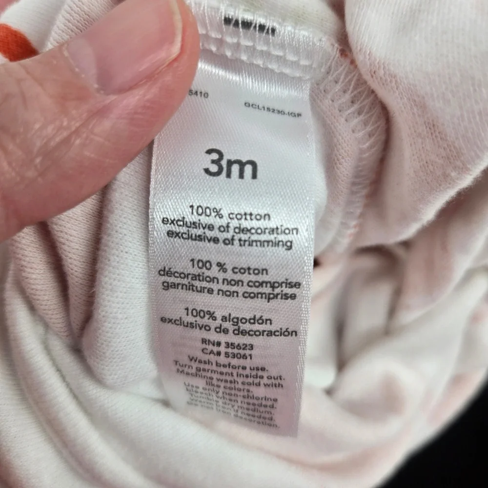Carters prefect sizing